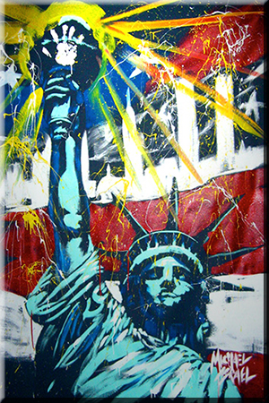 300x450 Thank You France For Lady Liberty! - Lady Liberty Painting