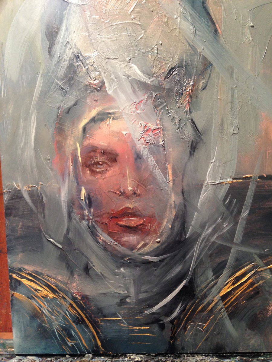 900x1200 Jan Chmielewski Original Oil Painting Lady Macbeth - Lady Macbeth Painting