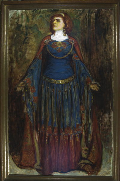 400x600 Modjeska As Lady Macbeth Oil Painting Sigismund De Ivanowski - Lady Macbeth Painting