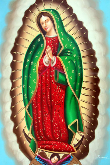 Lady Of Guadalupe Painting at PaintingValley.com | Explore collection ...