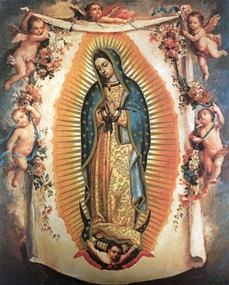 321x400 Feast Of Our Lady Of Guadalupe - Lady Of Guadalupe Painting
