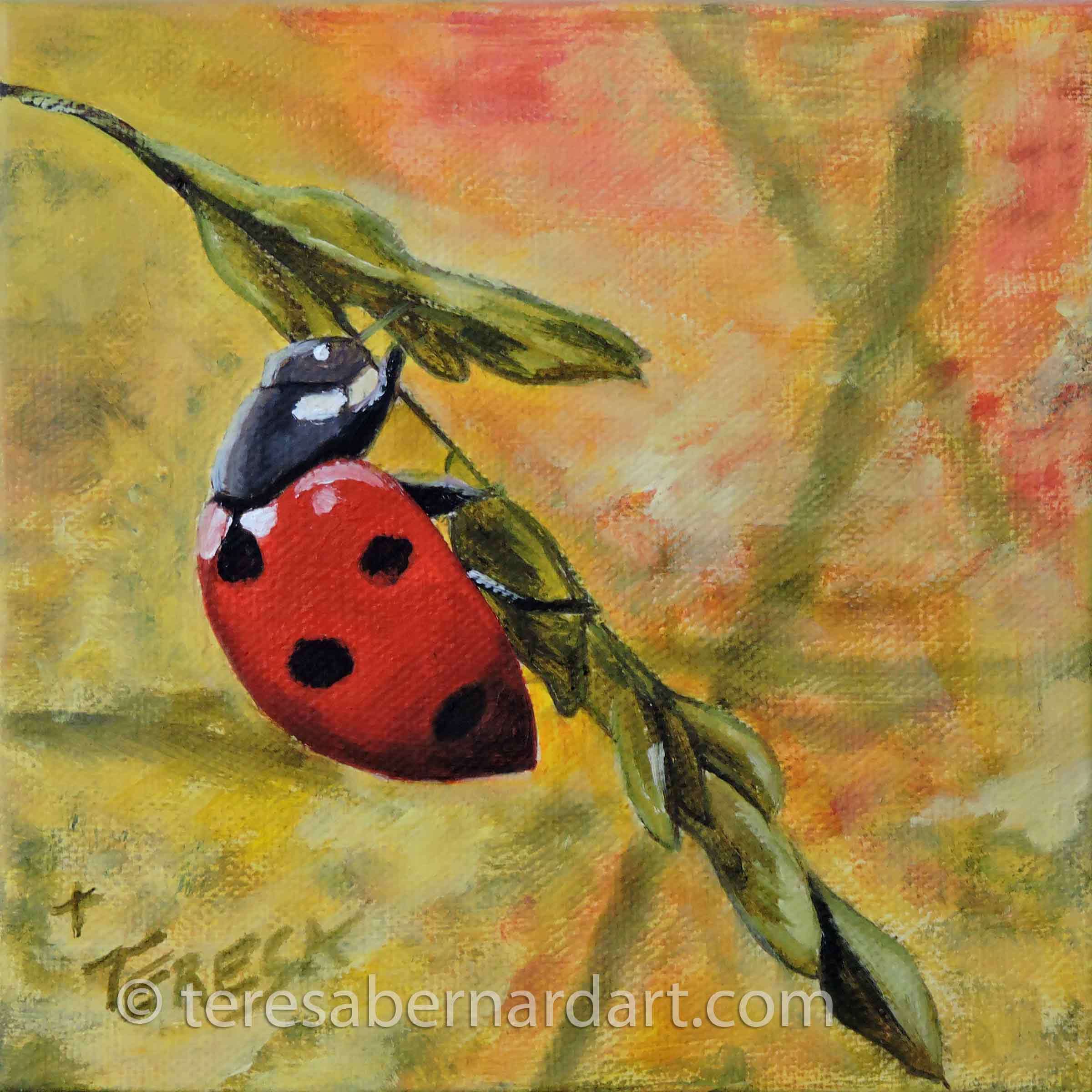 Ladybug Painting at Explore collection of Ladybug