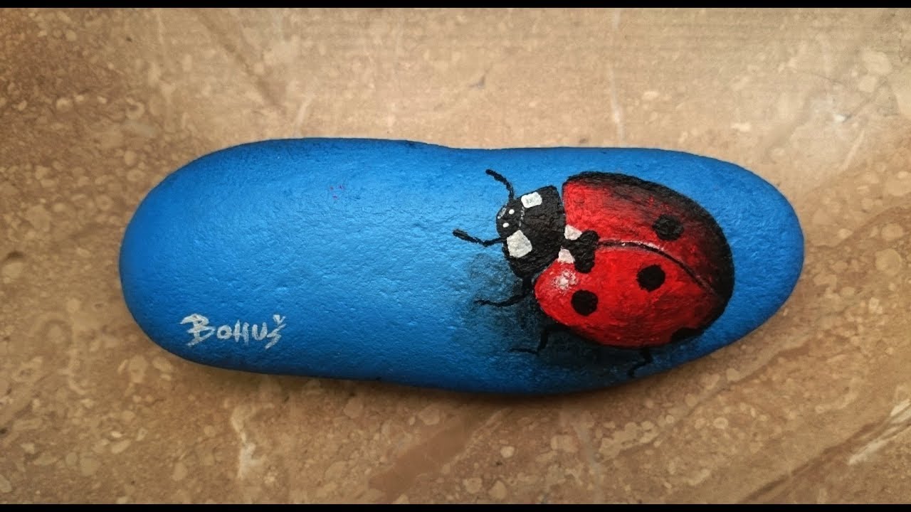 1280x720 Super Easy Ladybug Painting - Ladybug Painting