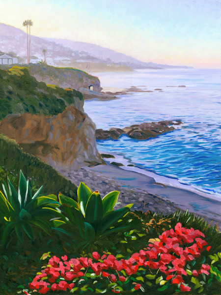 450x600 Laguna Beach Paintings By Steve Simon - Laguna Beach Painting