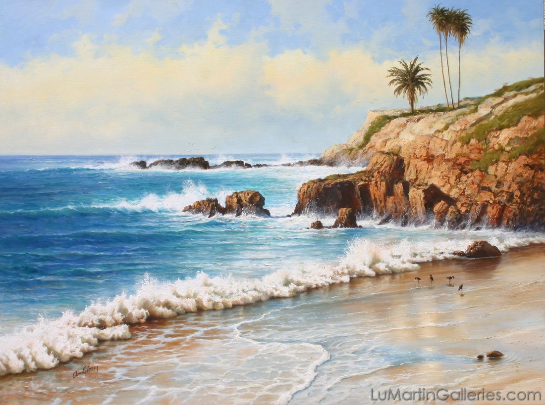 1100x819 Lu Martin Galleries - Laguna Beach Painting