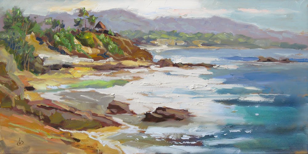 1000x500 Tom Brown Fine Art Laguna Beach Plein Air Painting By Tom Brown - Laguna Beach Painting