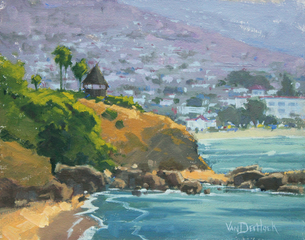 1000x787 Laguna Beach Gazebo - Laguna Beach Painting