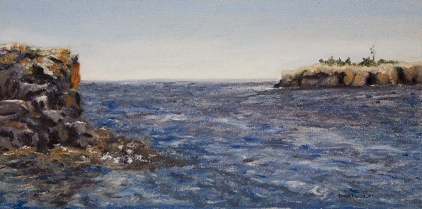 600x297 Lake Superior Landscape Island View - Lake Superior Painting