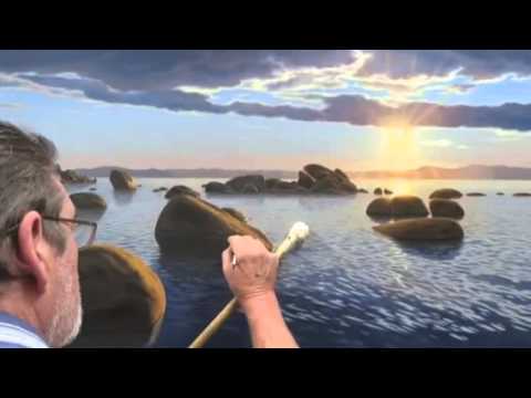 480x360 Lake Tahoe Painting - Lake Tahoe Painting