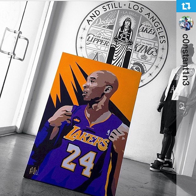640x640 Repost @c0nstant1n3 With Painting - Laker Painting