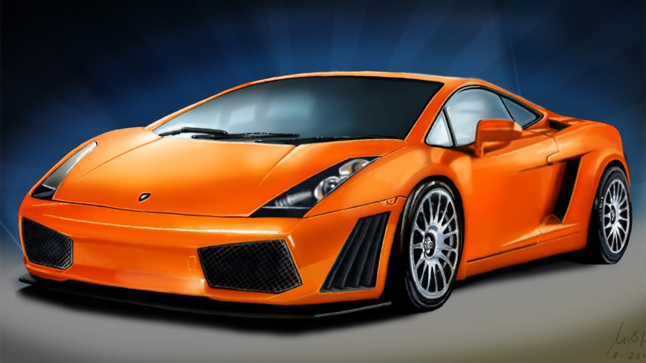 1280x720 Lamborghini Gallardo - Lamborghini Painting