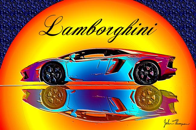 650x433 Stunning Lamborghini Artwork For Sale On Fine Art Prints - Lamborghini Painting