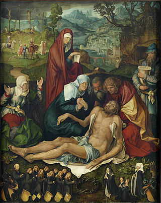 320x403 Lamentation Of Christ Nuremberg) - Lamentation Of Christ Painting