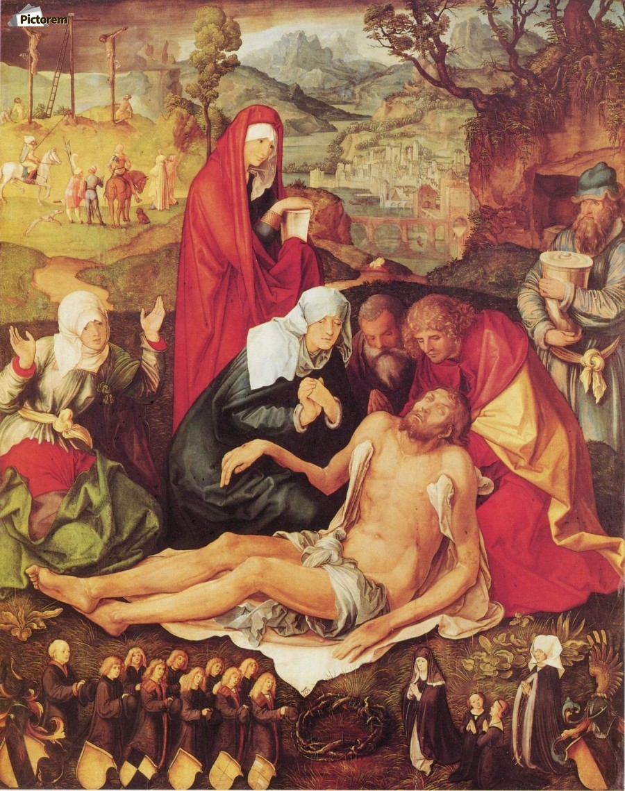 900x1139 Lamentation Of Christ - Lamentation Of Christ Painting