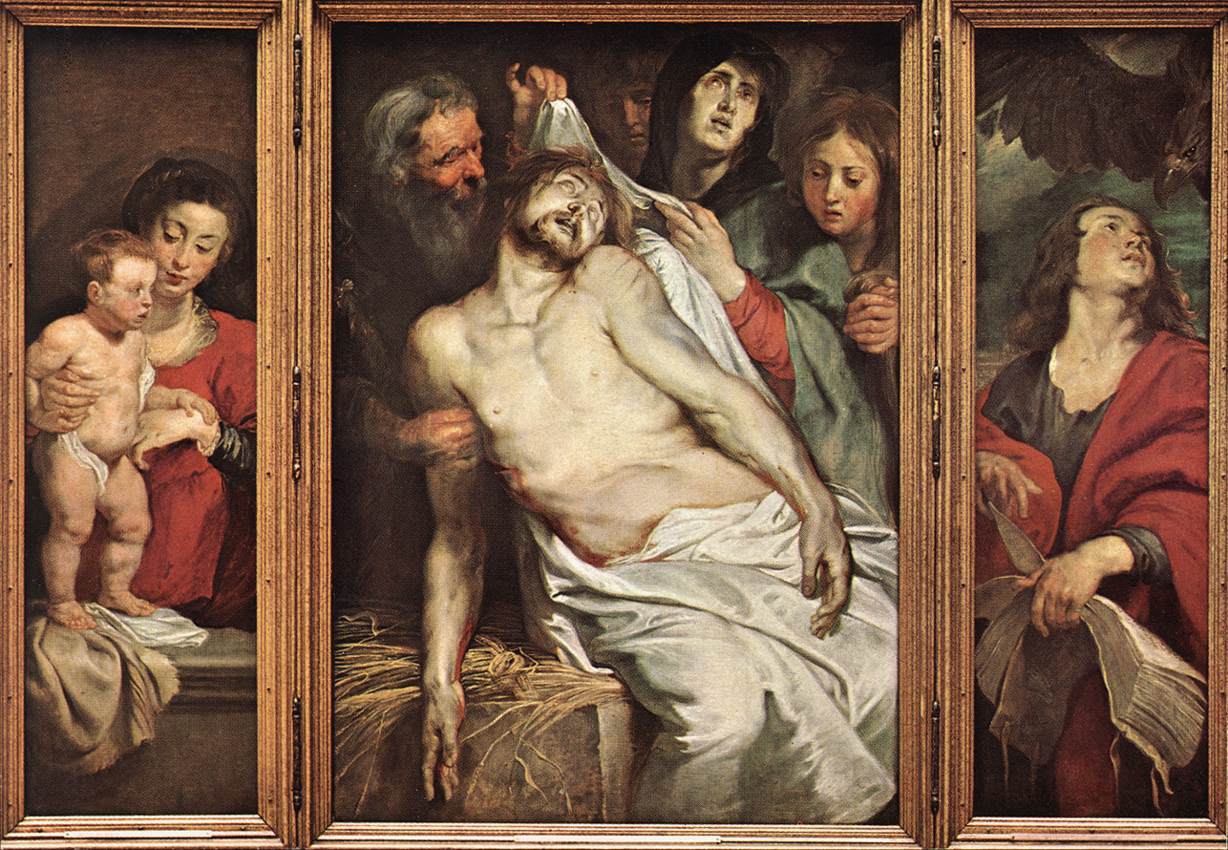 1228x850 Lamentation Of Christ - Lamentation Of Christ Painting