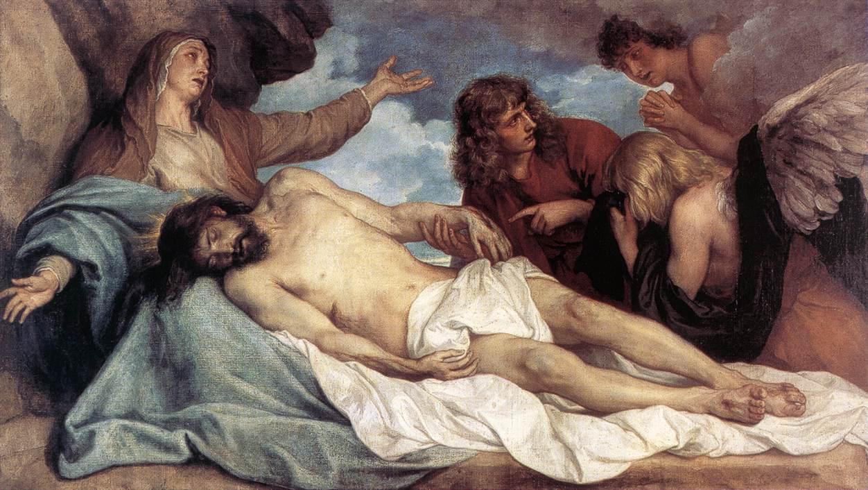 1252x706 The Lamentation Of Christ - Lamentation Of Christ Painting