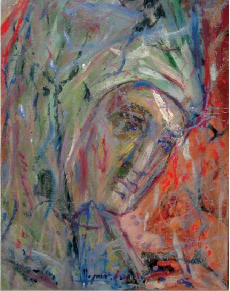 770x973 Saatchi Art Lamentation Scene Painting By Vahan Kochar - Lamentation Painting