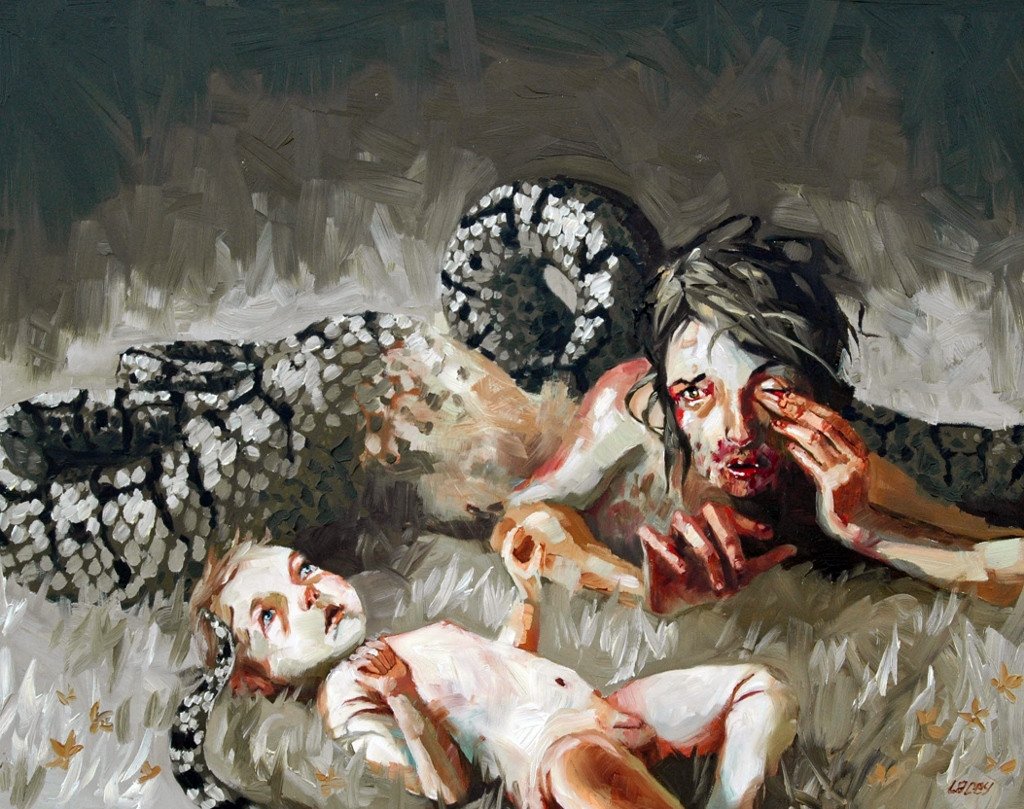 1024x809 Lamia - Lamia Painting