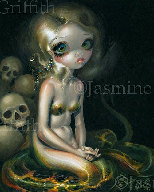 501x623 Lamia Original Painting - Lamia Painting