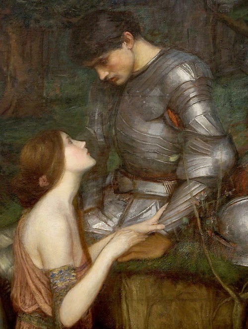 500x663 Pre Raphaelite Art Lamia (Detail). John William Waterhouse - Lamia Painting