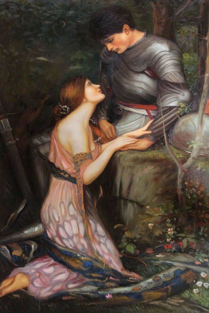 666x1000 Waterhouse - Lamia Painting