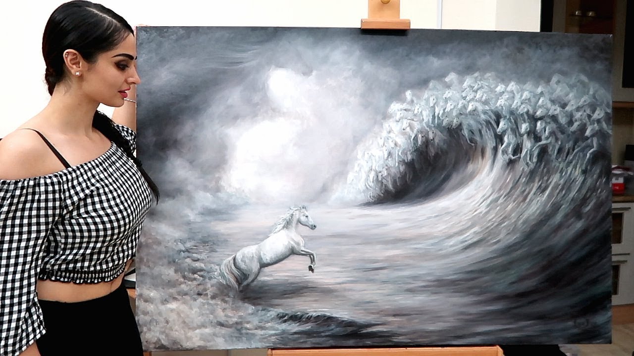 1280x720 Masterpiece Painting, Work In Progress Time Lapse By Lana Rose - Lana Painting