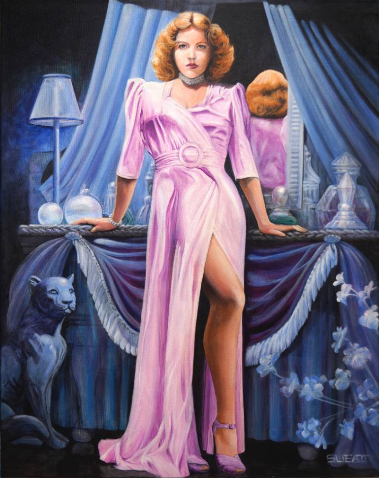 770x970 Saatchi Art Tour With Lana Painting By Richard D Sweatt - Lana Painting