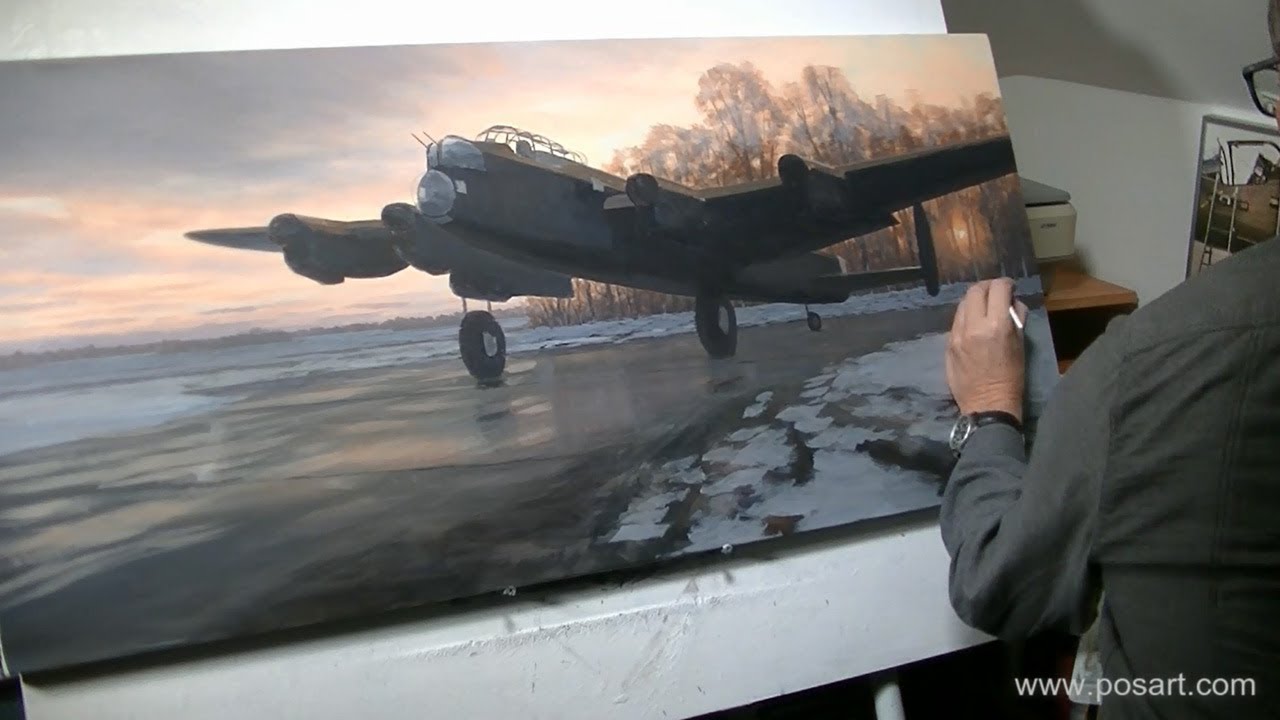 1280x720 Time To Go - Lancaster Painting