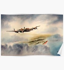 210x230 Avro Lancaster Painting Amp Mixed Media Posters Redbubble - Lancaster Painting