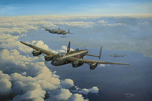 300x200 Avro Lancaster Paintings Fine Art America - Lancaster Painting