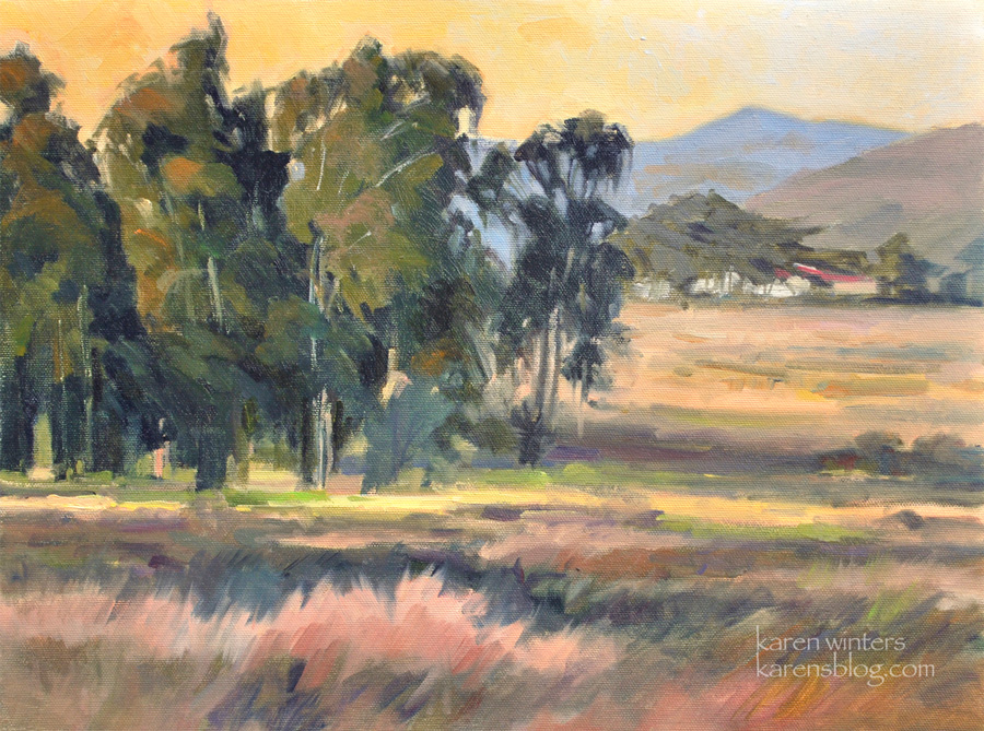 900x669 Los Osos Valley Road For The Love Of The Land California - Land Painting