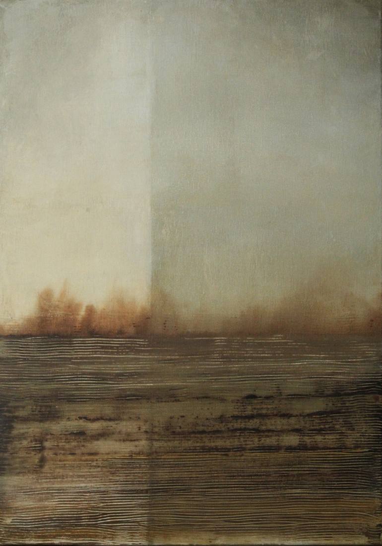 770x1100 Saatchi Art Blurred Twilight Of Land Painting By Eugene Ivanov - Land Painting