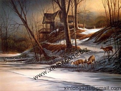 400x300 Landscape Oil Painting On Canvas For Lp12 - Landscape Oil Painting On Canvas