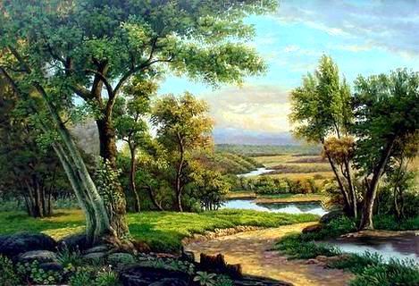 469x320 Still Life Painting Oil Painting On Canvas Landscape Oil Painting - Landscape Oil Painting On Canvas