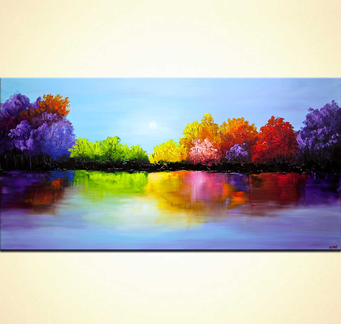 1140x1083 Painting - Landscape Painting