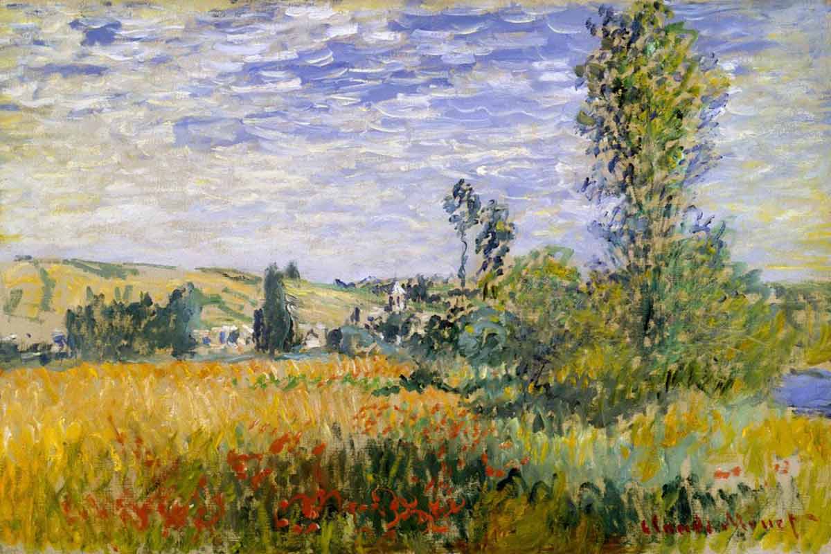 1200x800 The Genesis Of The Impressionist Landscape Widewalls - Landscape Painting Images