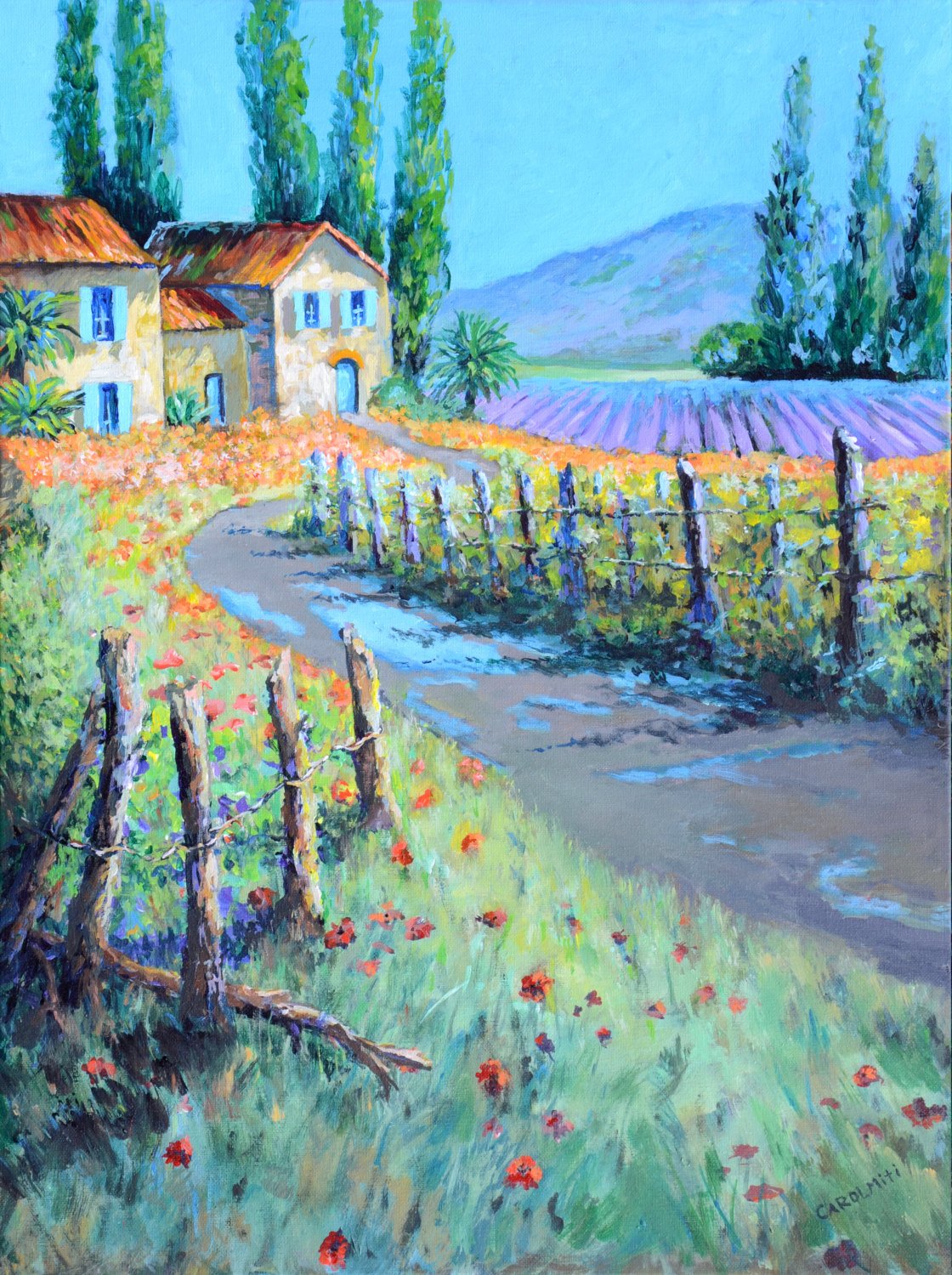 1120x1500 Custom Landscape Paintings On Canvas With Acrylic California - Landscape Painting Images