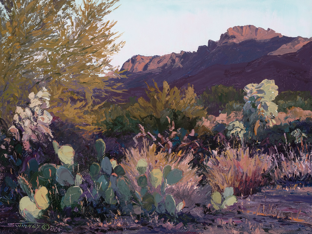 1000x750 Carol Swinney Palette Knife Painting En Plein Air - Landscape Painting With Palette Knife