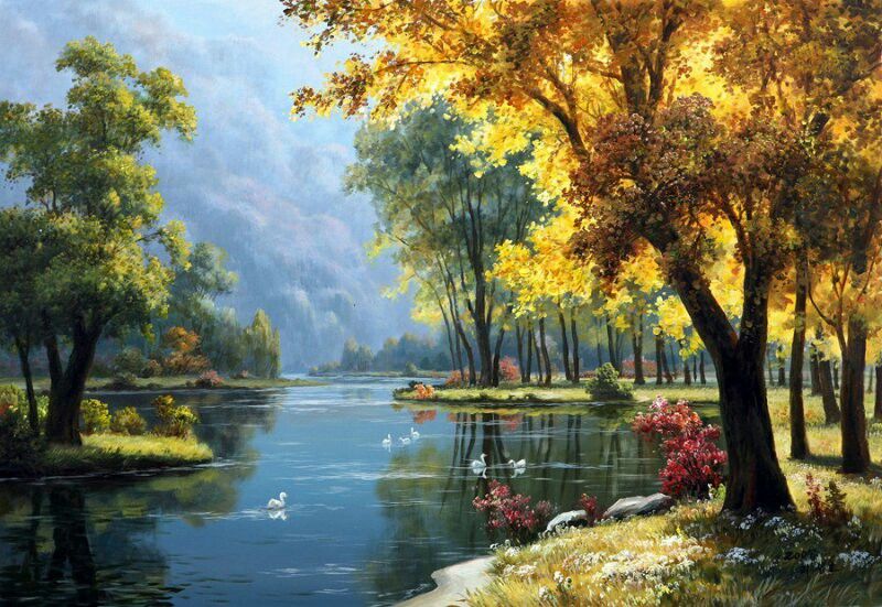 800x551 Pin By On Landscaping - Landscaping Painting Pictures