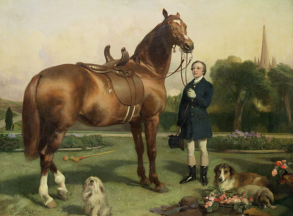 600x443 Prosperity Painting By Sir Edwin Landseer - Landseer Painting