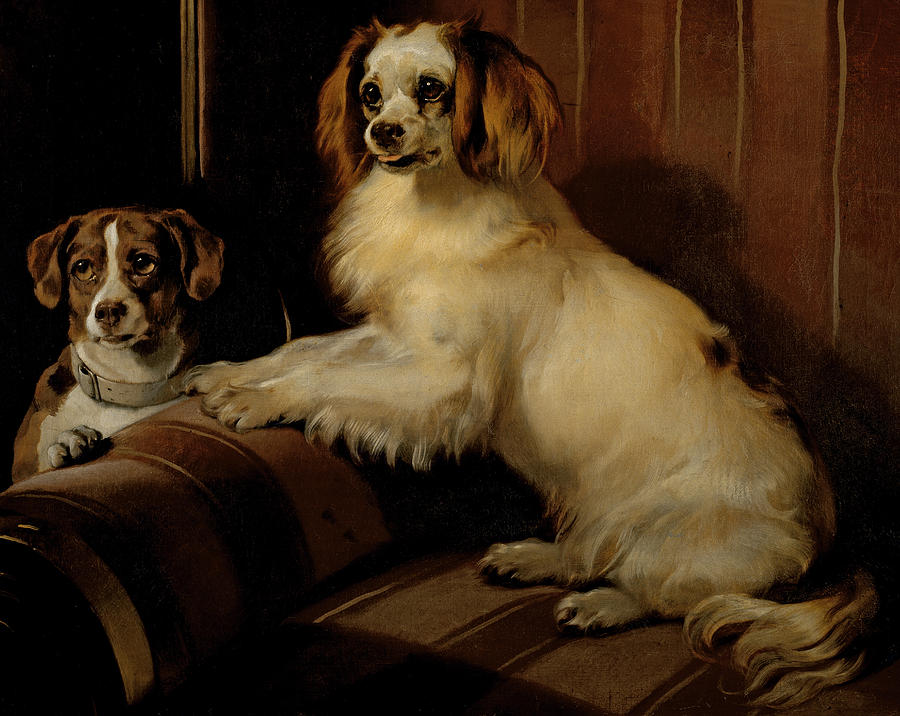 900x716 Bony And Var Painting By Sir Edwin Landseer - Landseer Painting