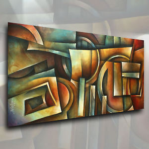 300x300 Modern Abstract Art Contemporary Giclee Canvas Print Of A Michael - Lang Painting