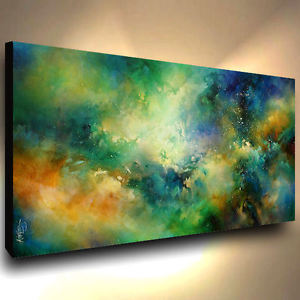 300x300 Abstract Art Painting Modern Contemporary Decor Vidio Mix Lang - Lang Painting