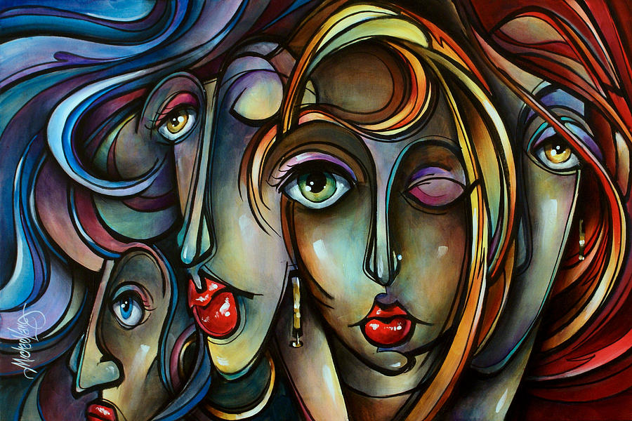 900x600 Full Tilt Painting By Michael Lang - Lang Painting
