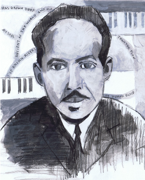 Langston Hughes Painting at PaintingValley.com | Explore collection of ...