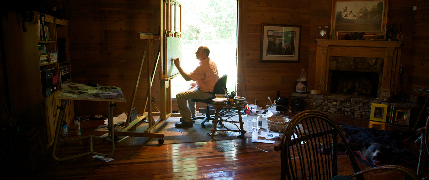 1500x630 The Artist - Lanier Painting