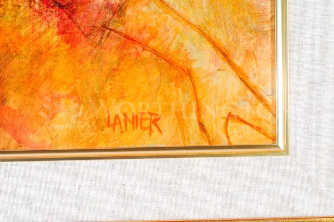 650x432 Incredible Amp Rare Lanier Original Painting Worthington Galleries - Lanier Painting