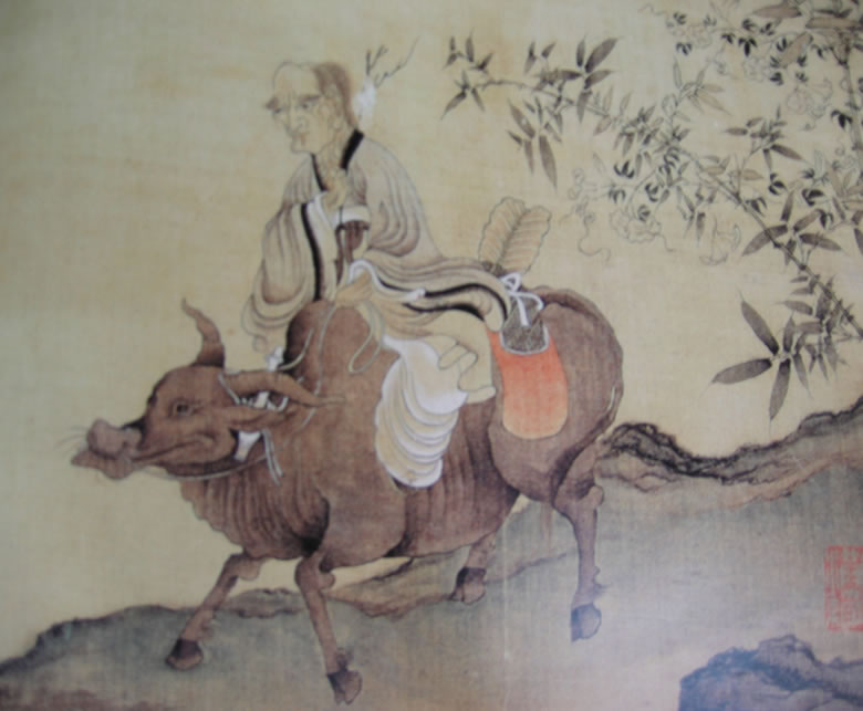 780x643 Life And Teaching Of Lao Tzu - Lao Tzu Painting