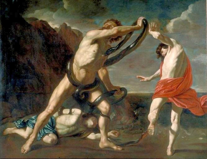 667x512 And His Sons Bitten By Snakes Pieter Soutman - Laocoon Painting