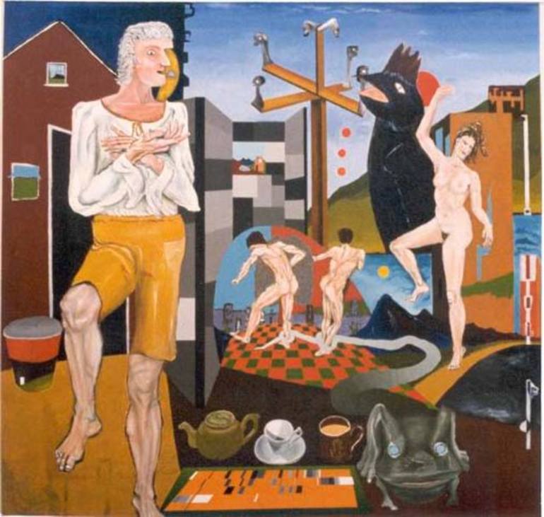 770x731 Saatchi Art Laocoon Painting By Barry Cooper - Laocoon Painting